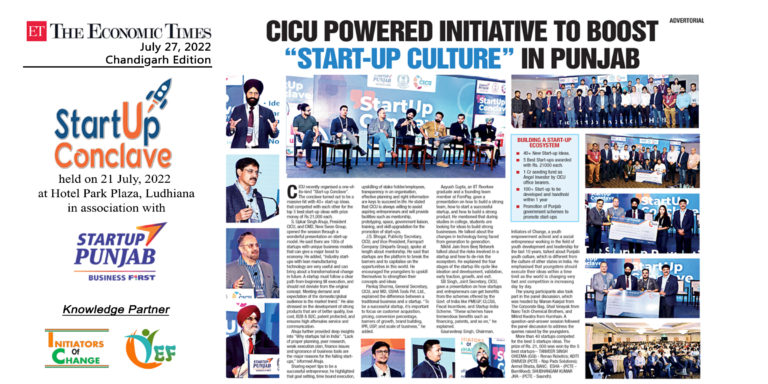 Start-Up Conclave 2022